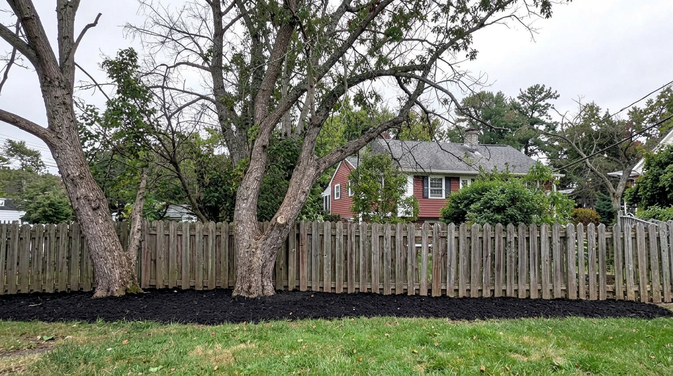 The same area after invasive vegetation was mechanically removed